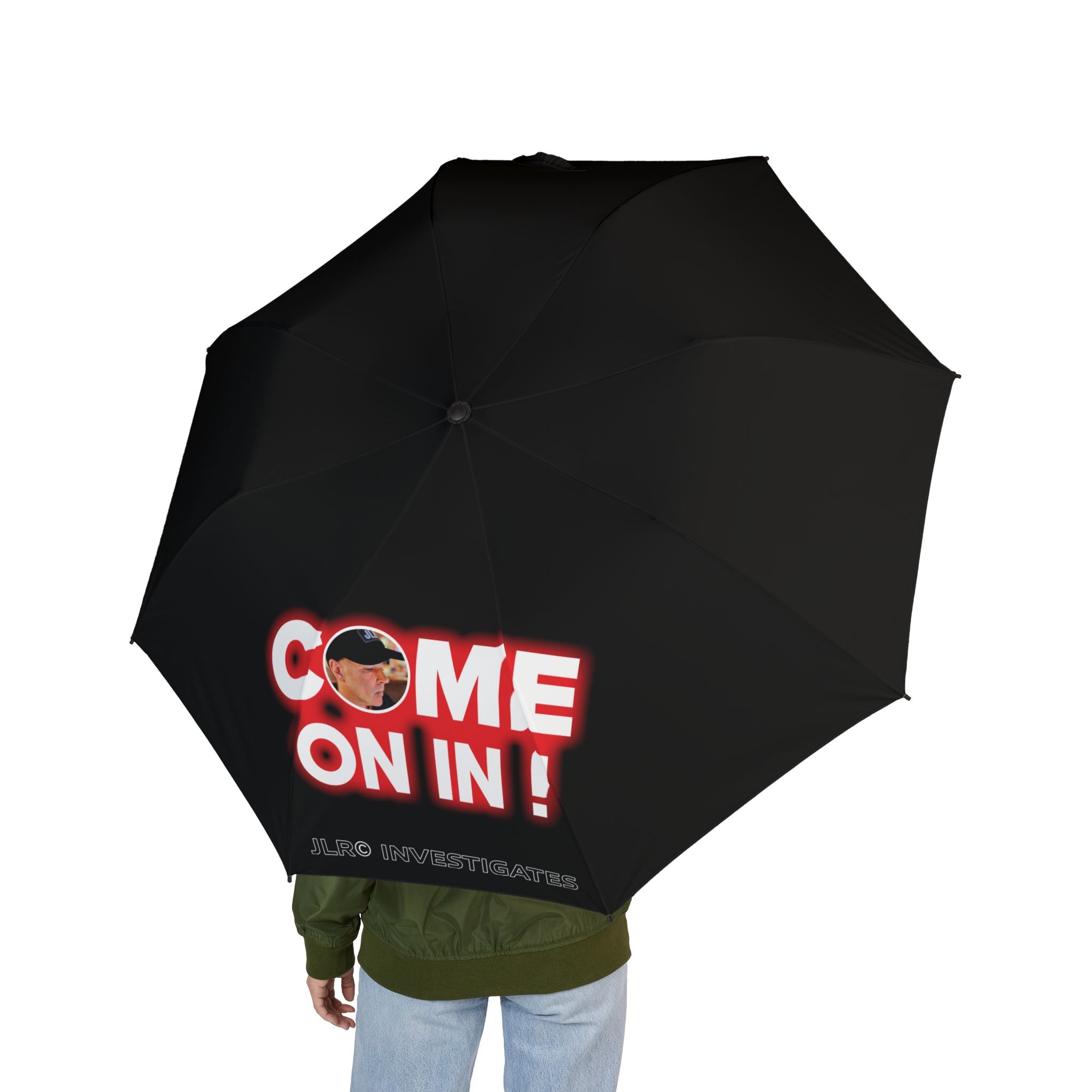 Come On In! JLR© Investigates Semi-Automatic Foldable Umbrella
