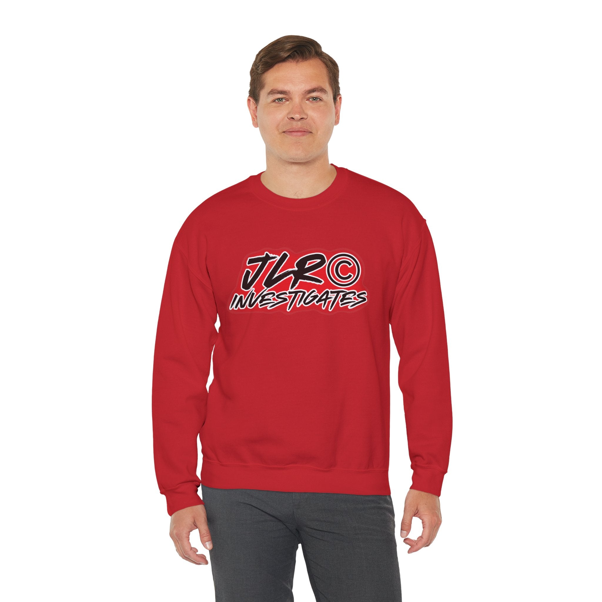 Crewneck Sweatshirt — JLR© Investigates Logo Pullover