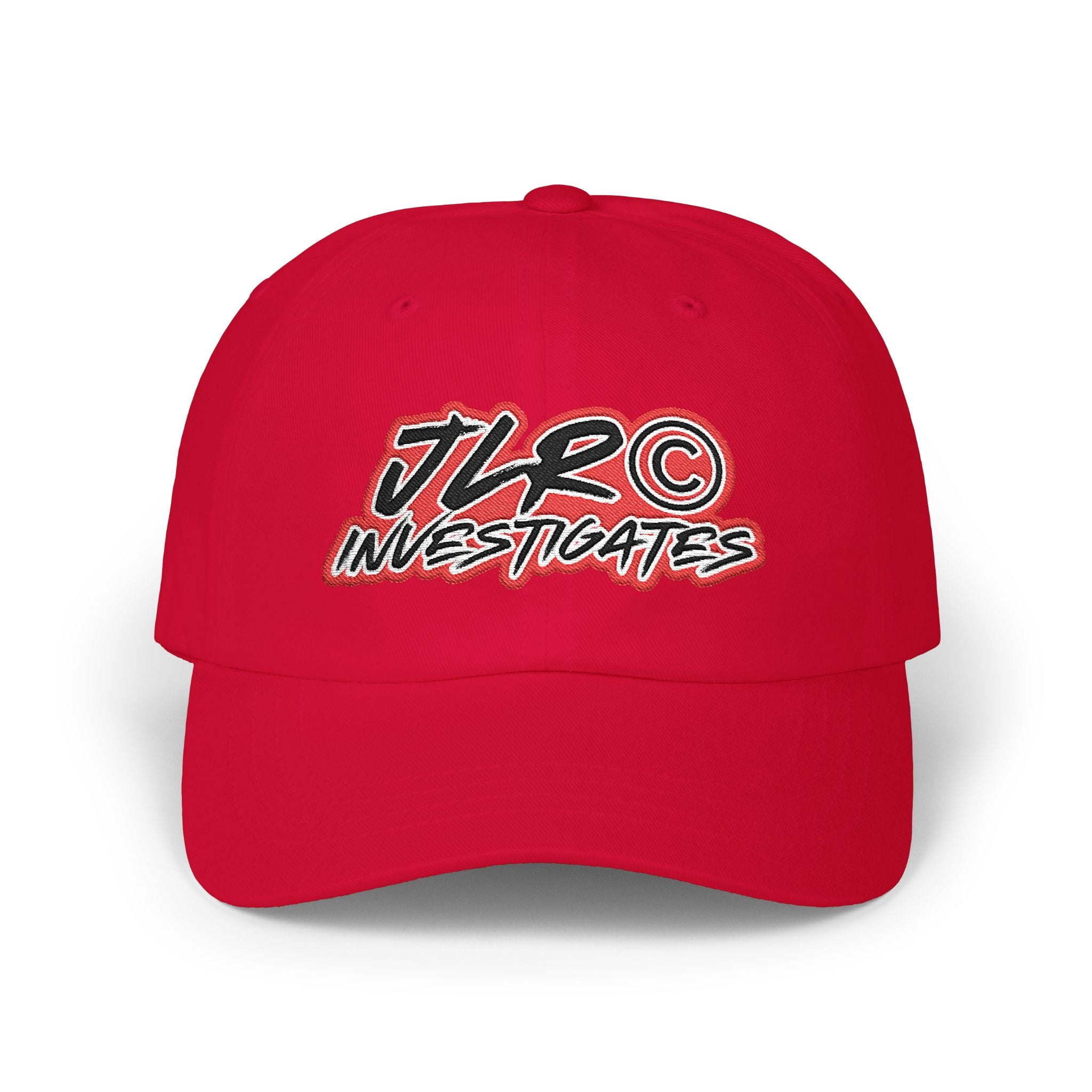 Dad Cap — JLR© Investigates Embroidered Logo Hat