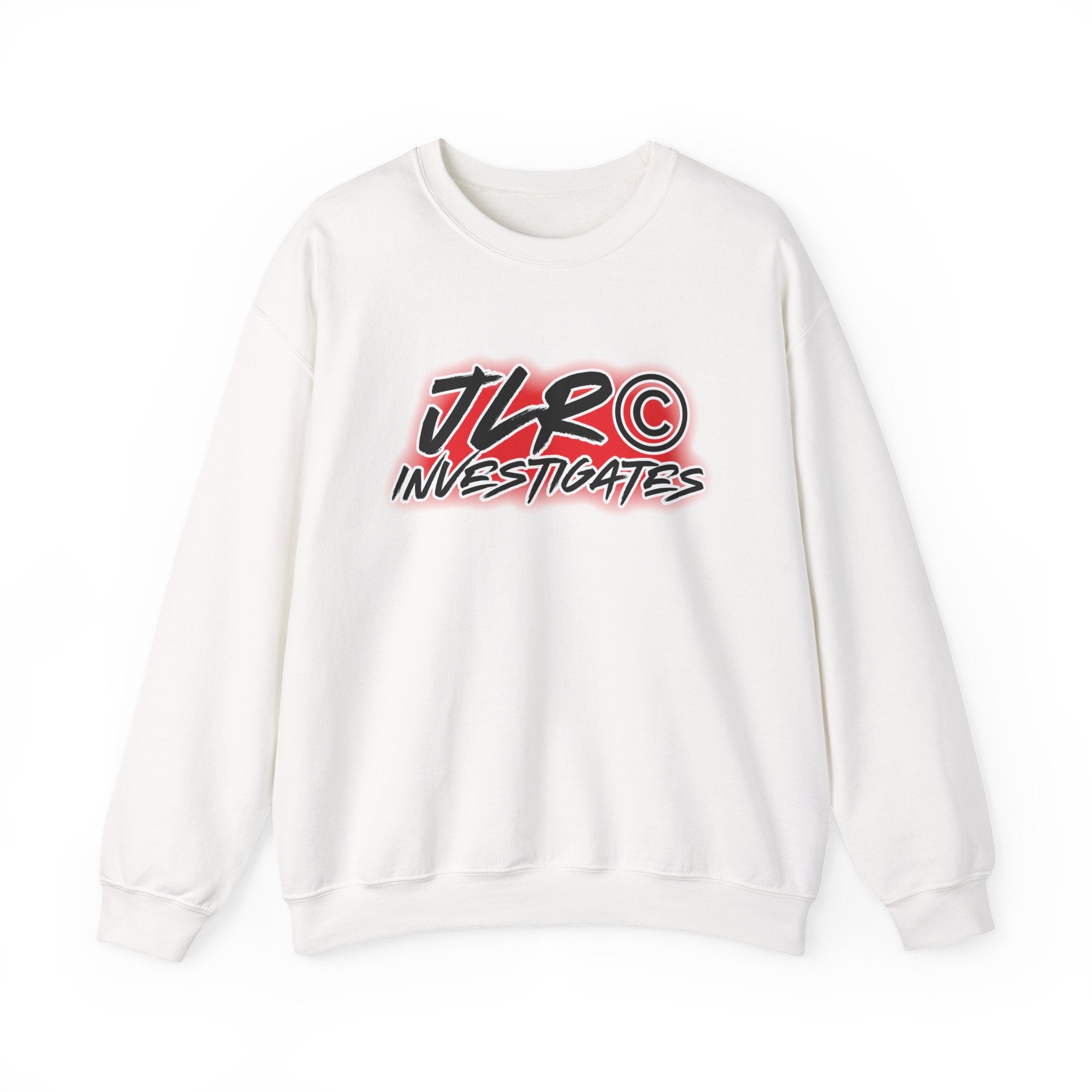Crewneck Sweatshirt — JLR© Investigates Logo Pullover