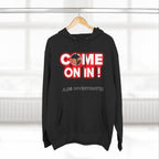 Come On In! JLR© Investigates Three-Panel Fleece Hoodie