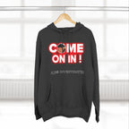 Come On In! JLR© Investigates Three-Panel Fleece Hoodie