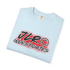 JLR© Investigates T-Shirt — Graphic Logo Tee