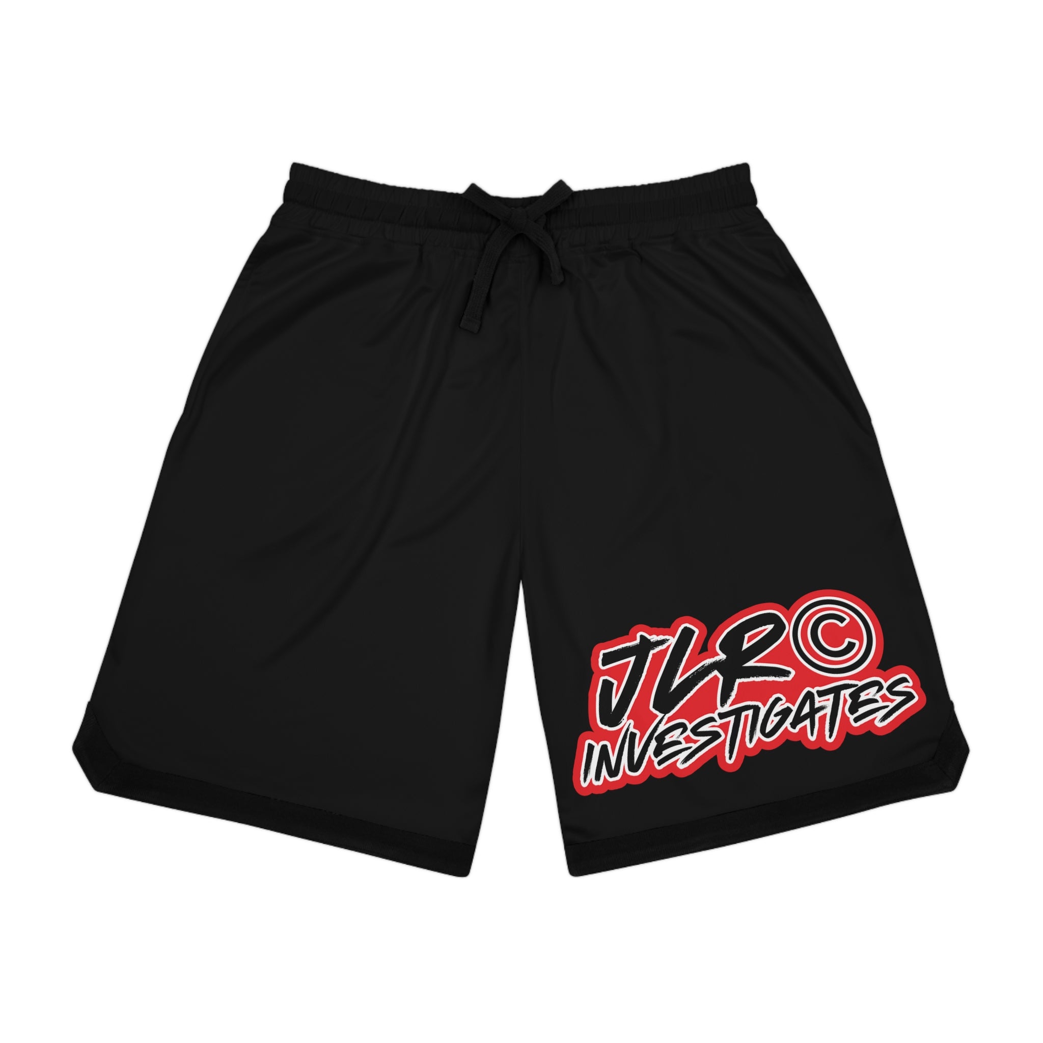 Basketball Shorts — JLR© Investigates Logo Athletic Rib Shorts