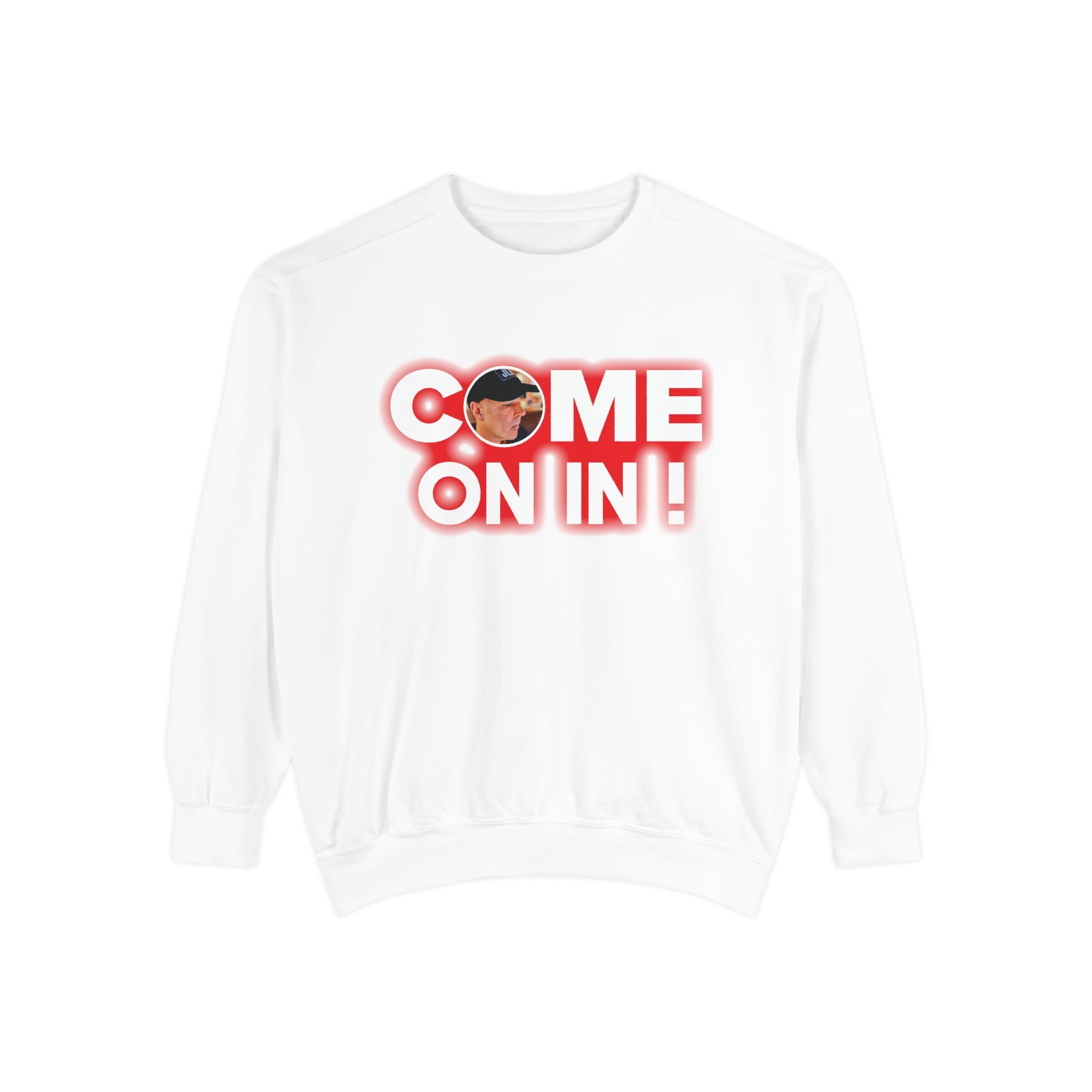 Come On In! JLR© Investigates Sweatshirt