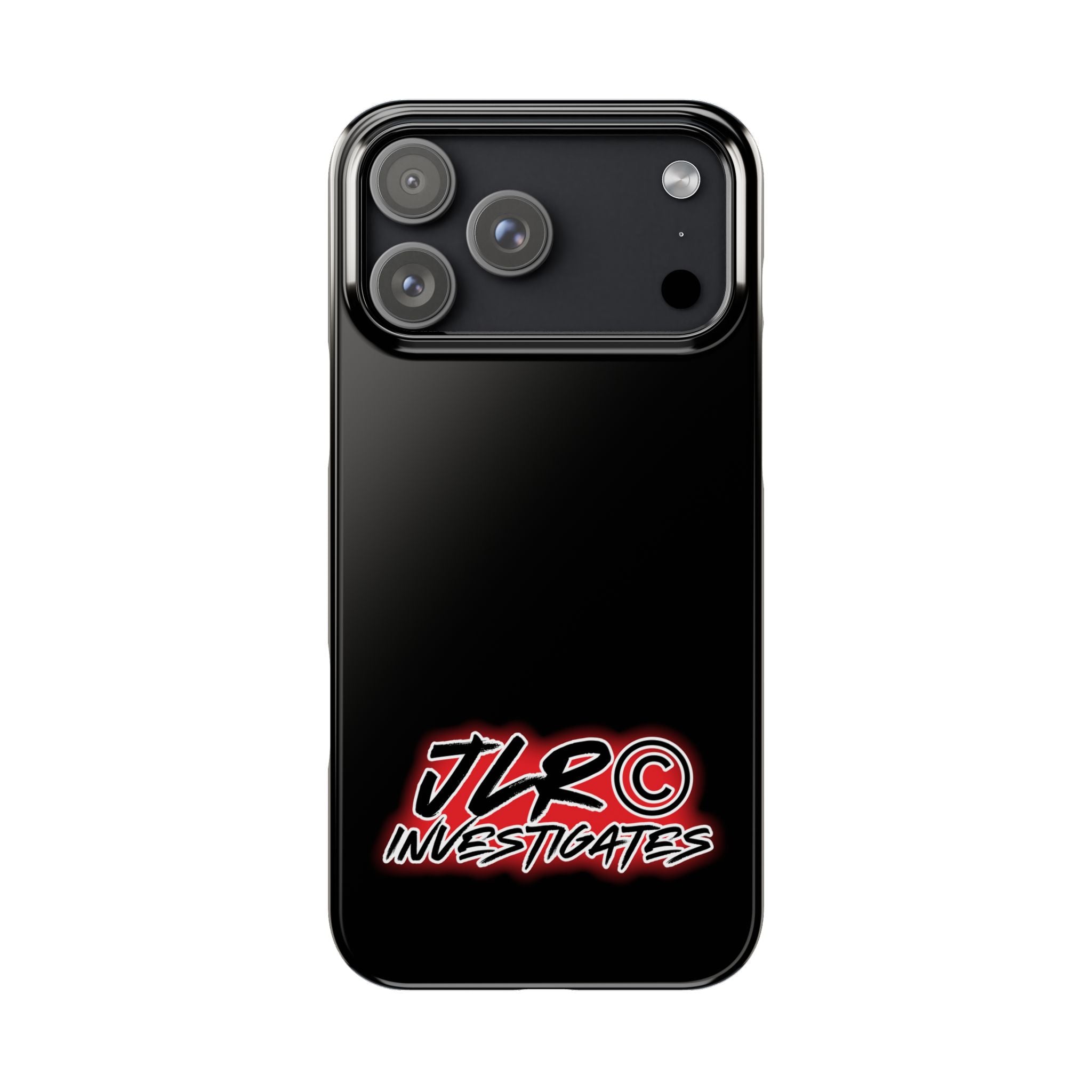Slim Phone Case — JLR© Investigates Logo Protective Cover