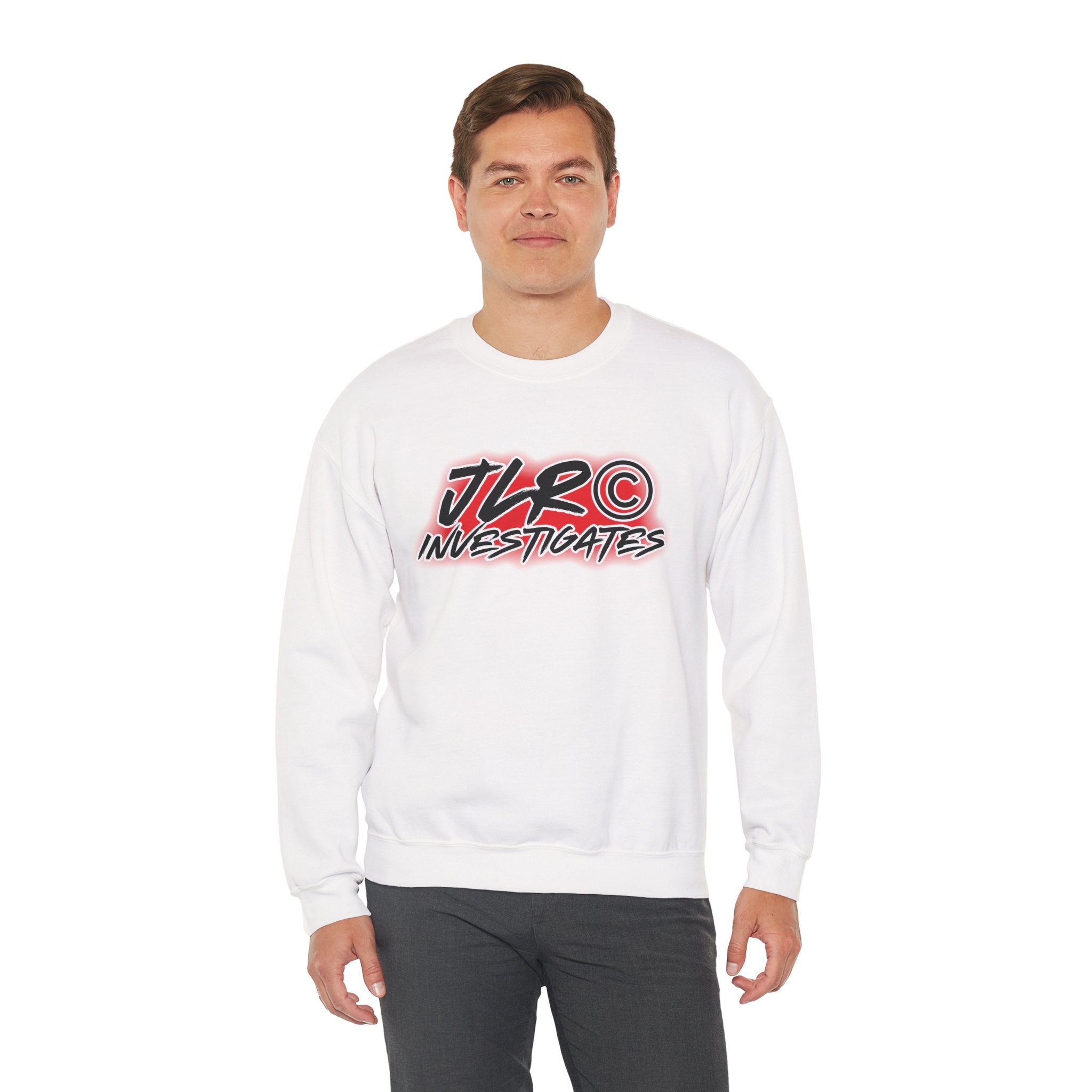 Crewneck Sweatshirt — JLR© Investigates Logo Pullover