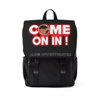 Come On In! JLR© Investigates Unisex Casual Shoulder Backpack
