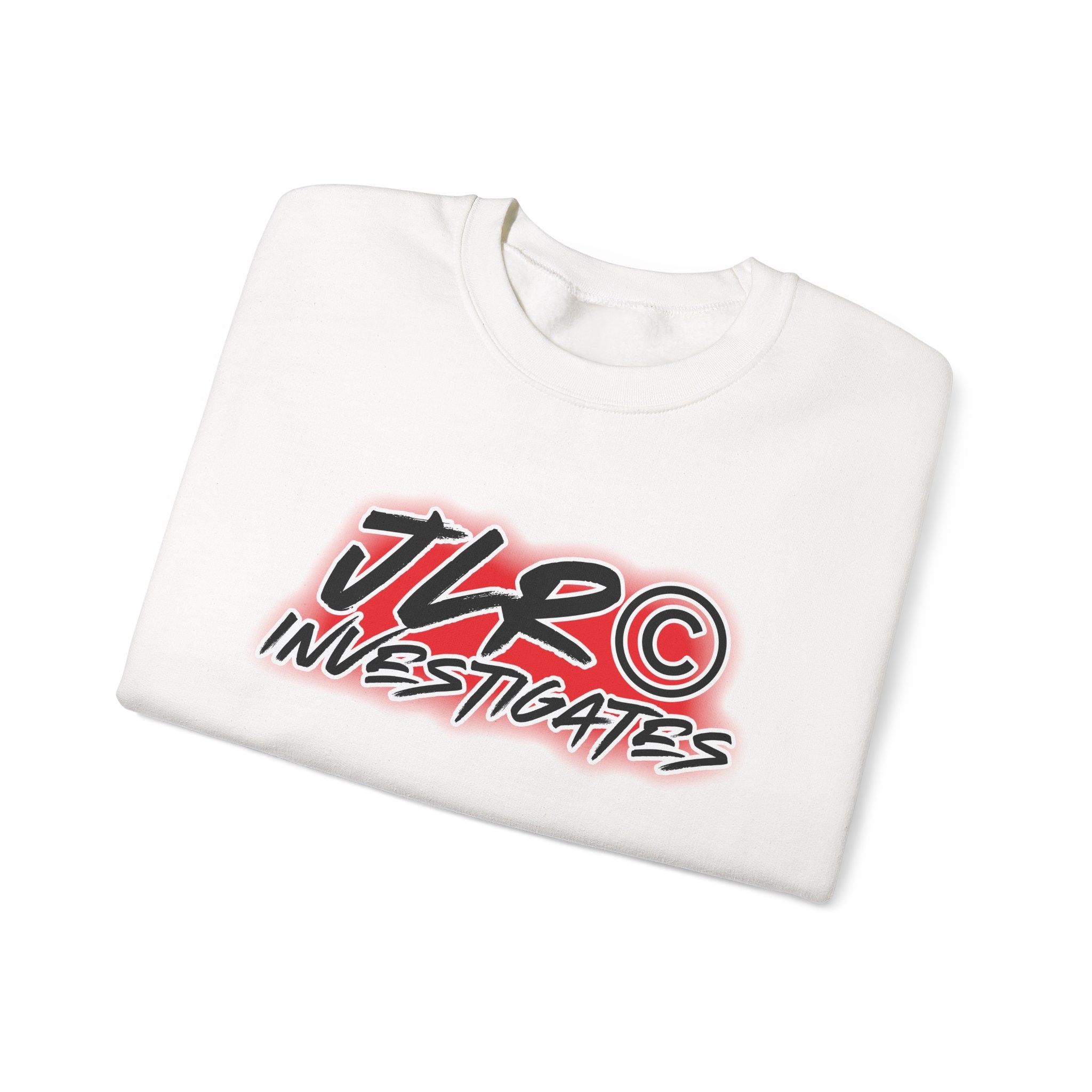 Crewneck Sweatshirt — JLR© Investigates Logo Pullover