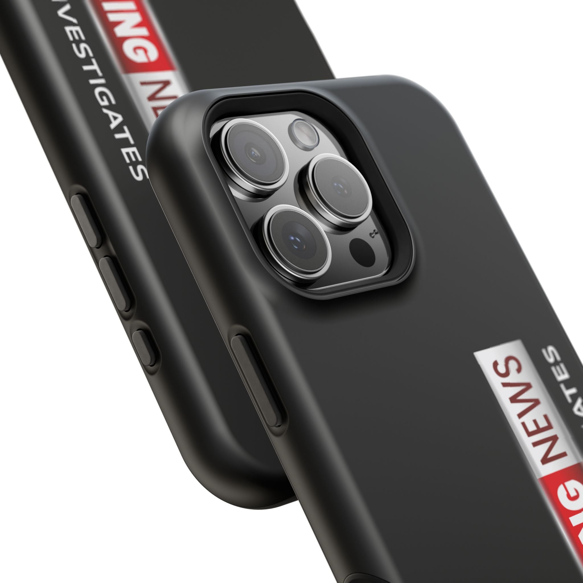 Phone Case — "BREAKING NEWS JLR© Investigates" Magnetic Impact-Resistant Protective Case