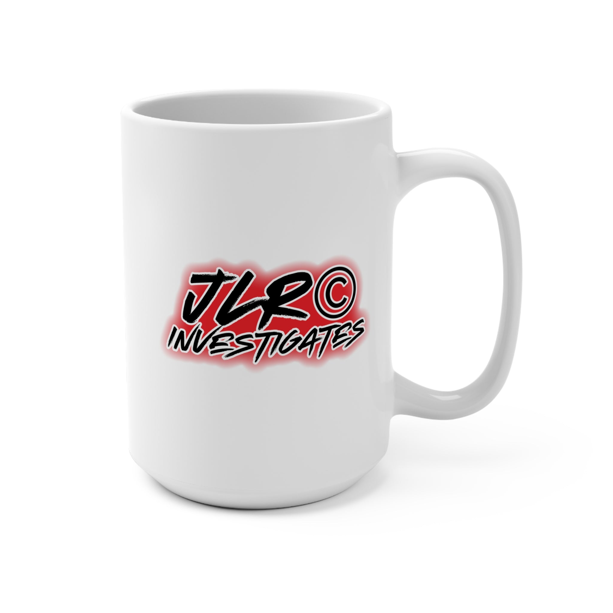 JLR© Investigates Ceramic Coffee Mug — 15oz