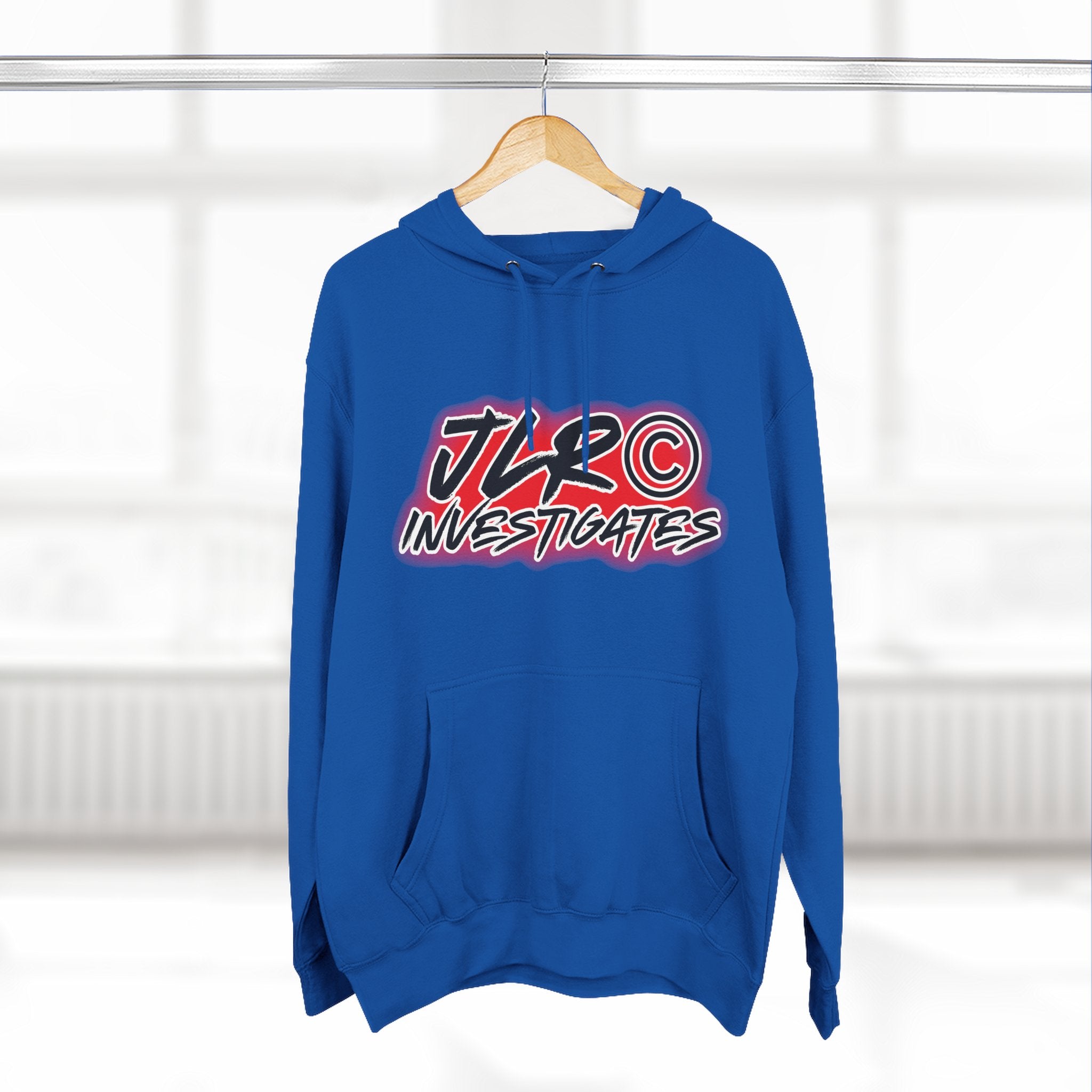 Investigates Logo Hoodie — JLR© Streetwear Pullover