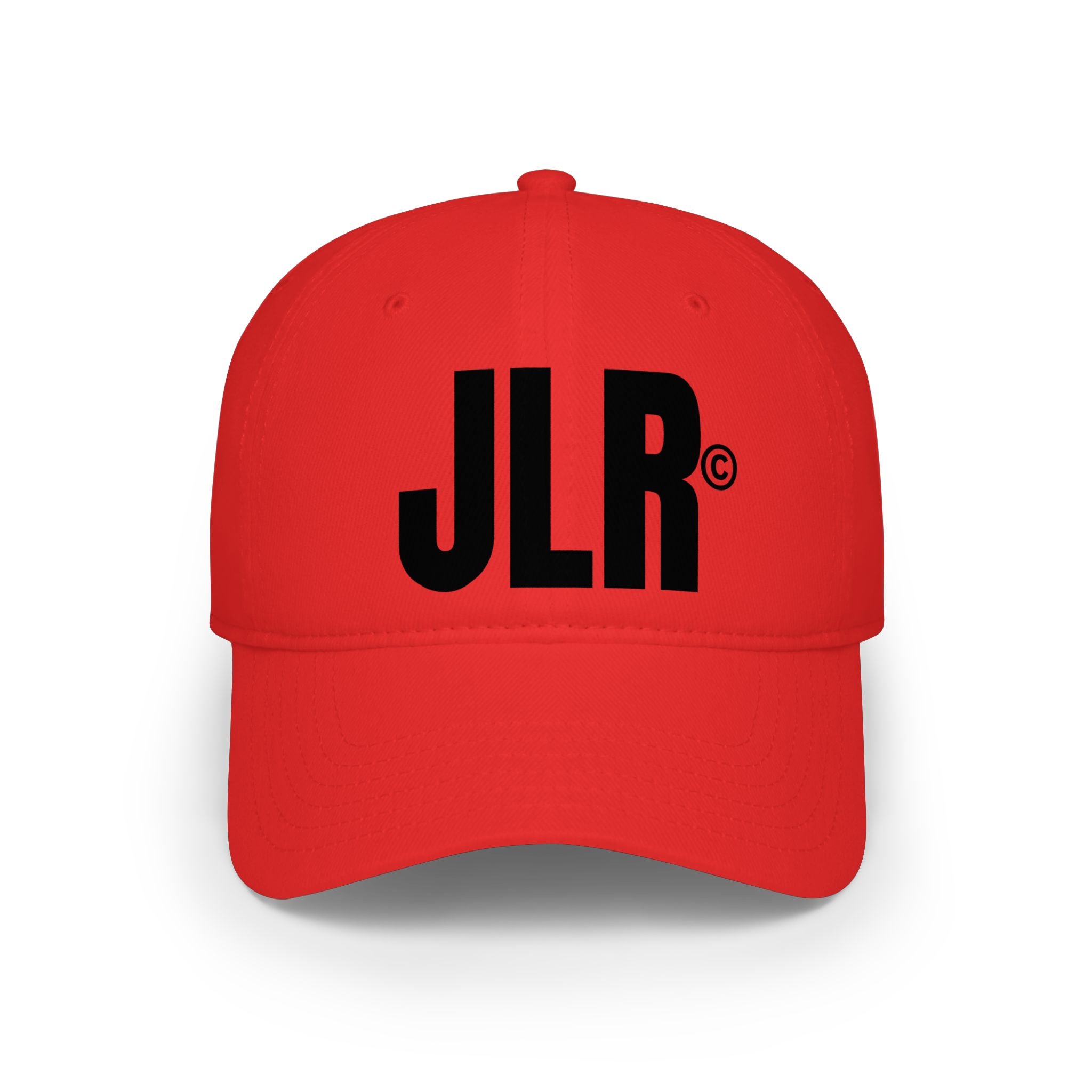 JLR© Initials baseball cap — royal blue low profile dad hat — JLR Investigates