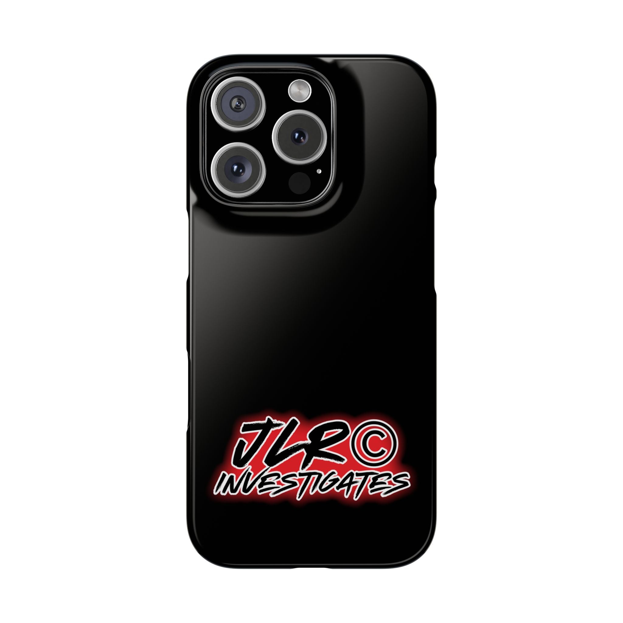 Slim Phone Case — JLR© Investigates Logo Protective Cover