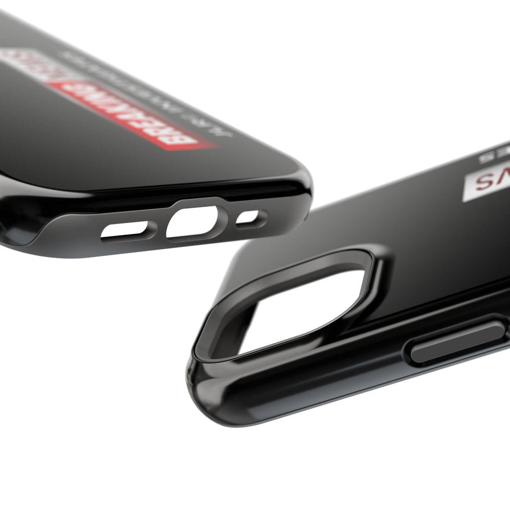 Phone Case — "BREAKING NEWS JLR© Investigates" Magnetic Impact-Resistant Protective Case