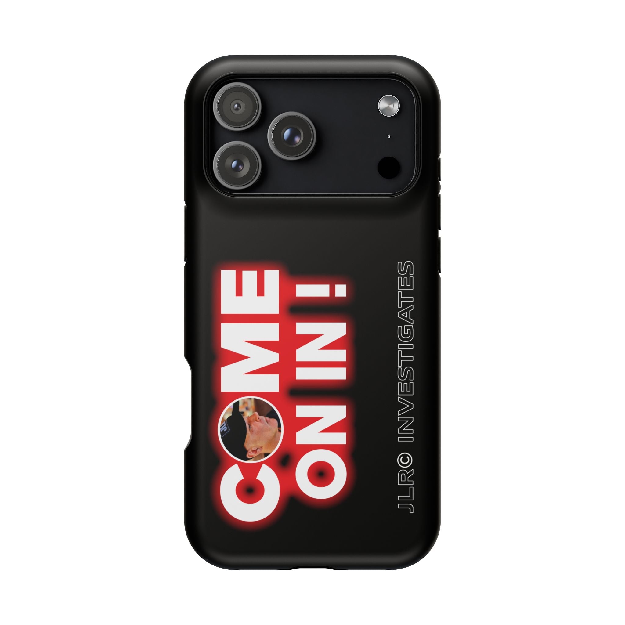 JLR© Investigates — "COME ON IN!" Magnetic Impact-Resistant Protective Case