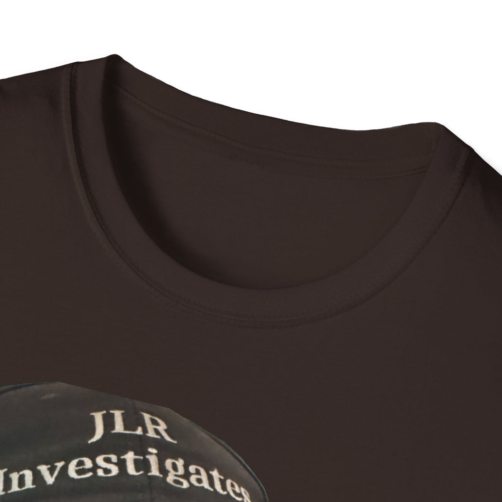 Investigates T-Shirt — Jonathan Lee Riches Investigation Fan Tee
