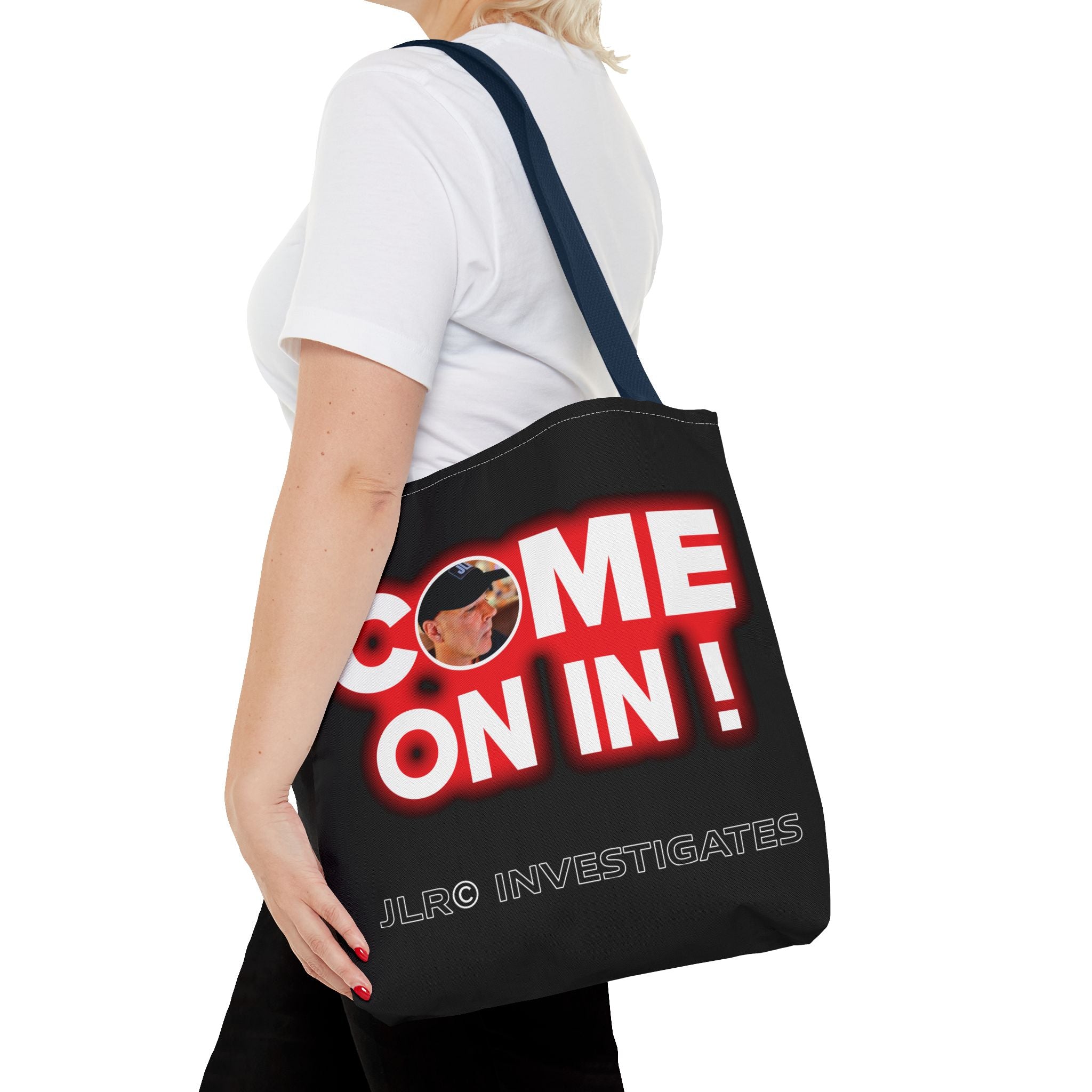 Come On In! Tote Bag — JLR© Investigates