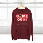 Come On In! JLR© Investigates Three-Panel Fleece Hoodie