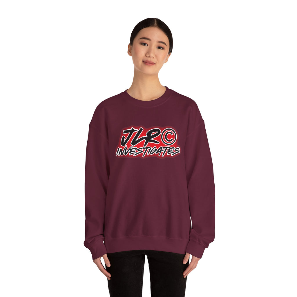 Crewneck Sweatshirt — JLR© Investigates Logo Pullover