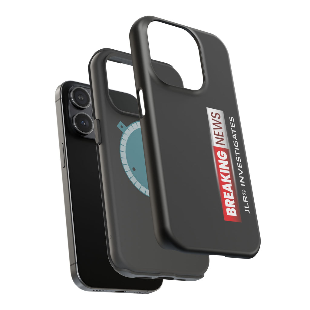 Phone Case — "BREAKING NEWS JLR© Investigates" Magnetic Impact-Resistant Protective Case