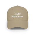 Retro JLR© Investigates Baseball Hat in khaki — front view