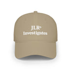 Retro JLR© Investigates Baseball Hat in khaki — front view