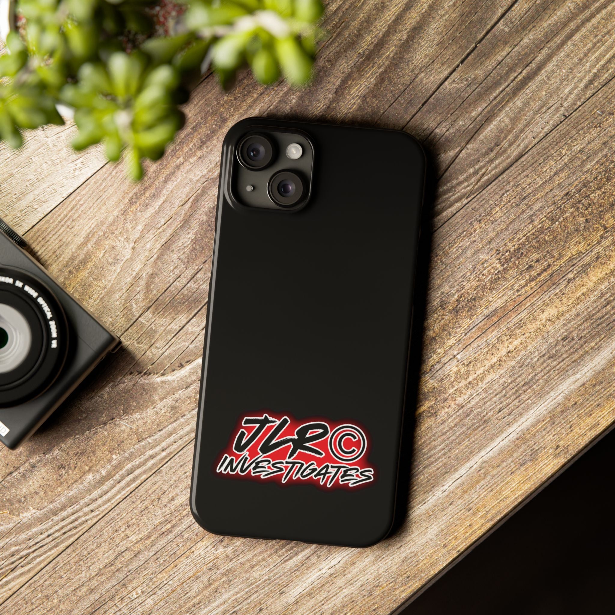 Slim Phone Case — JLR© Investigates Logo Protective Cover