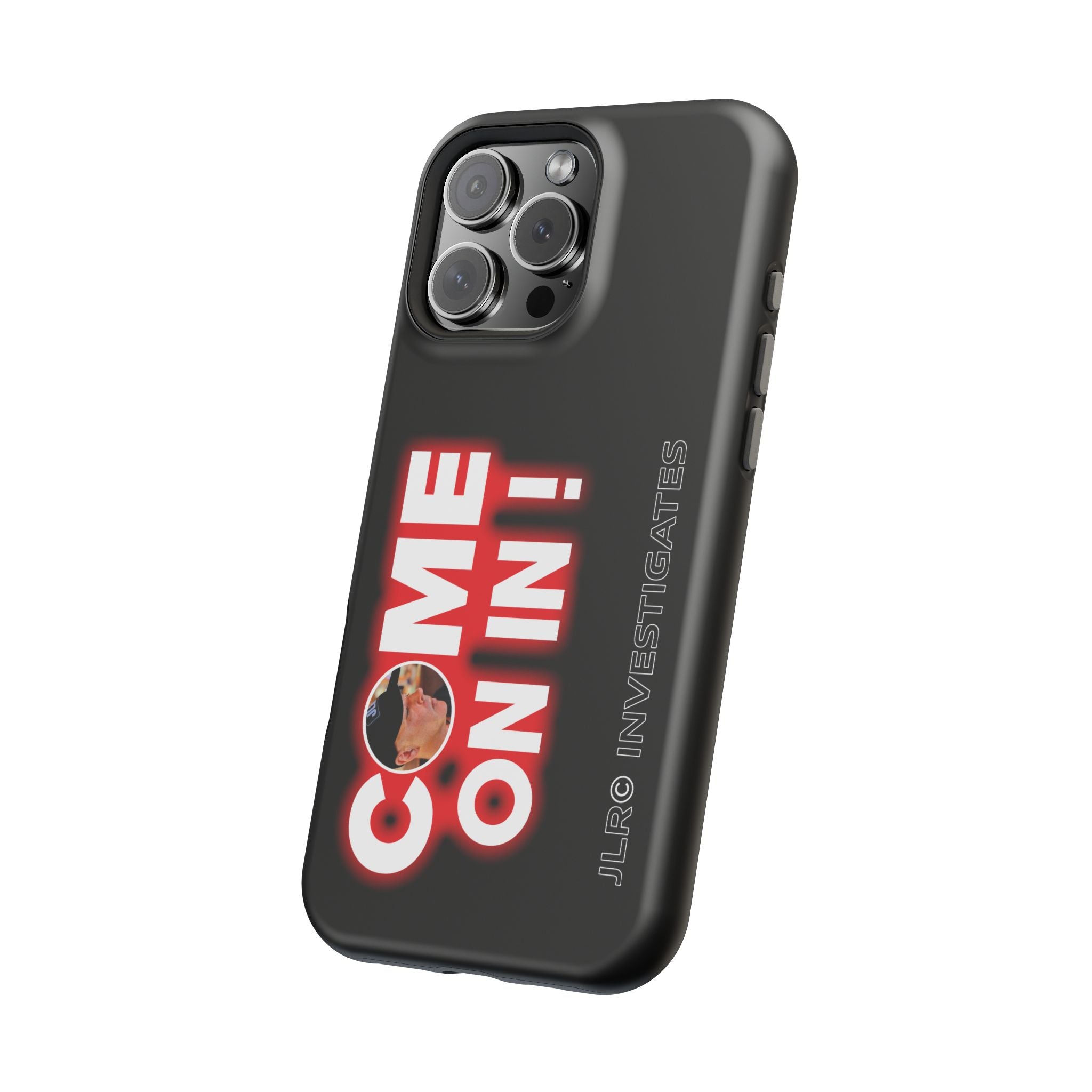 JLR© Investigates — "COME ON IN!" Magnetic Impact-Resistant Protective Case