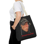Jonathan Lee Riches Investigates Tote Bag — Investigative Podcast Host Photo Tote