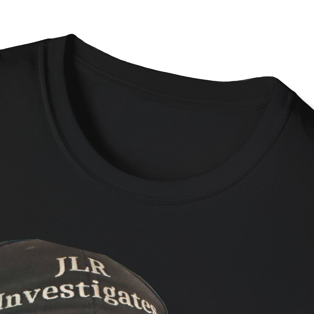 Investigates T-Shirt — Jonathan Lee Riches Investigation Fan Tee