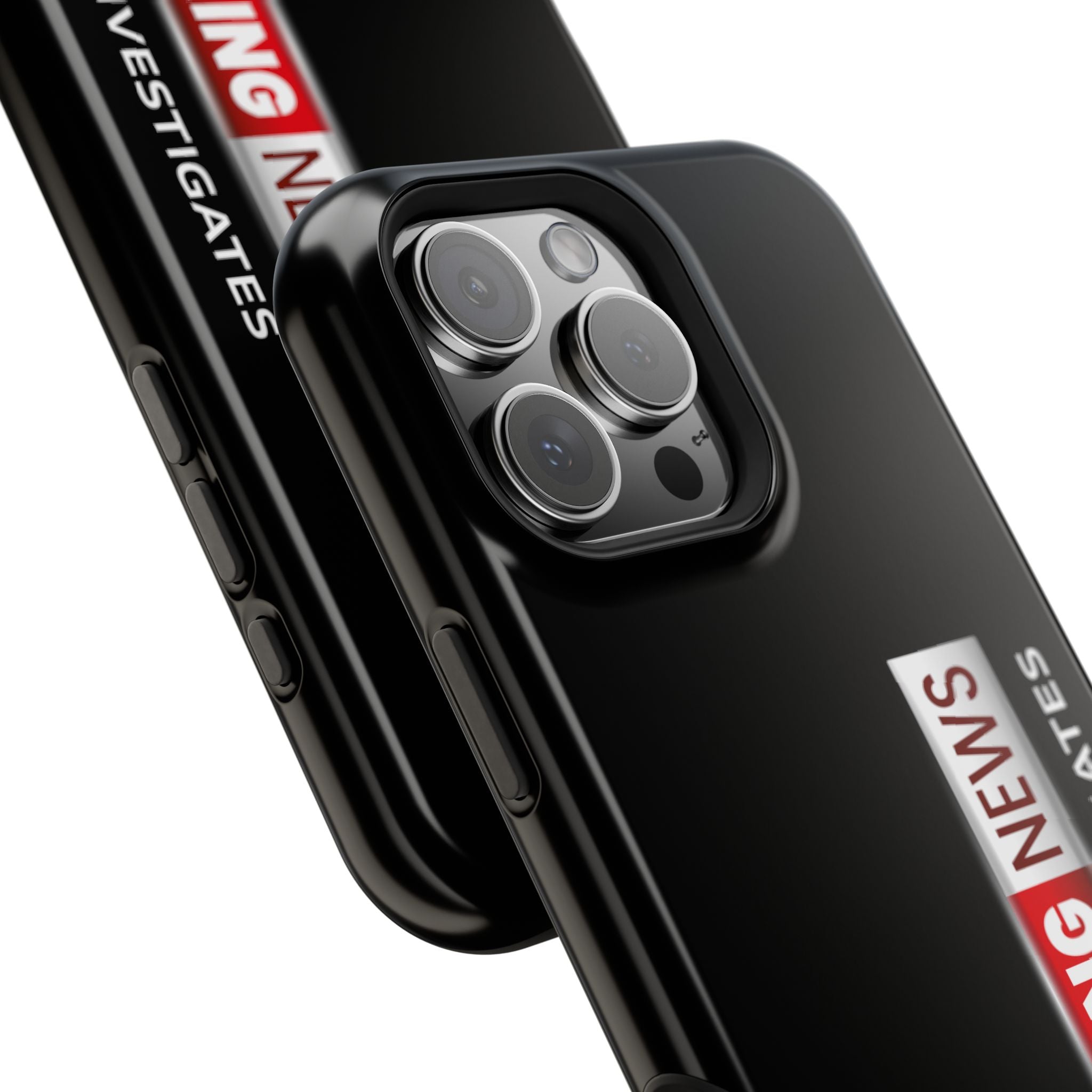 Phone Case — "BREAKING NEWS JLR© Investigates" Magnetic Impact-Resistant Protective Case