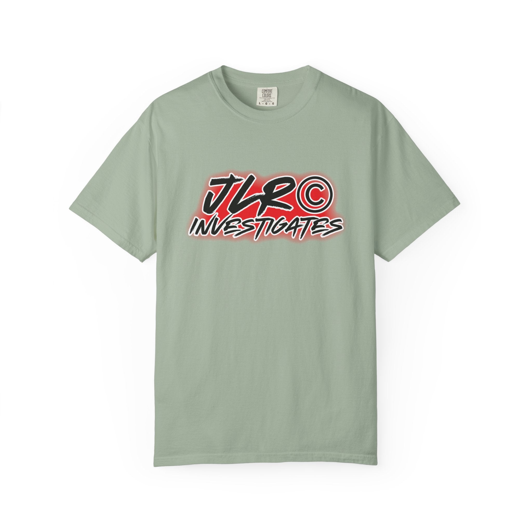 JLR© Investigates T-Shirt — Graphic Logo Tee