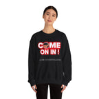 Come On In! JLR© Investigates Unisex Heavy Blend™ Crewneck Sweatshirt