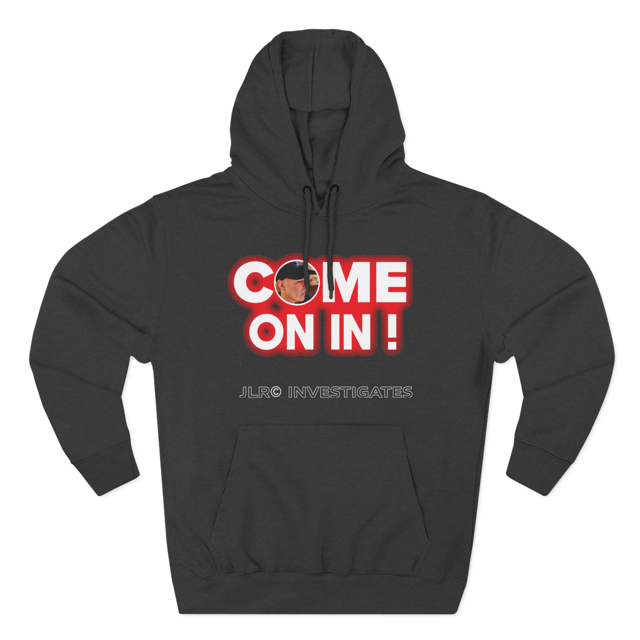 Come On In! JLR© Investigates Three-Panel Fleece Hoodie