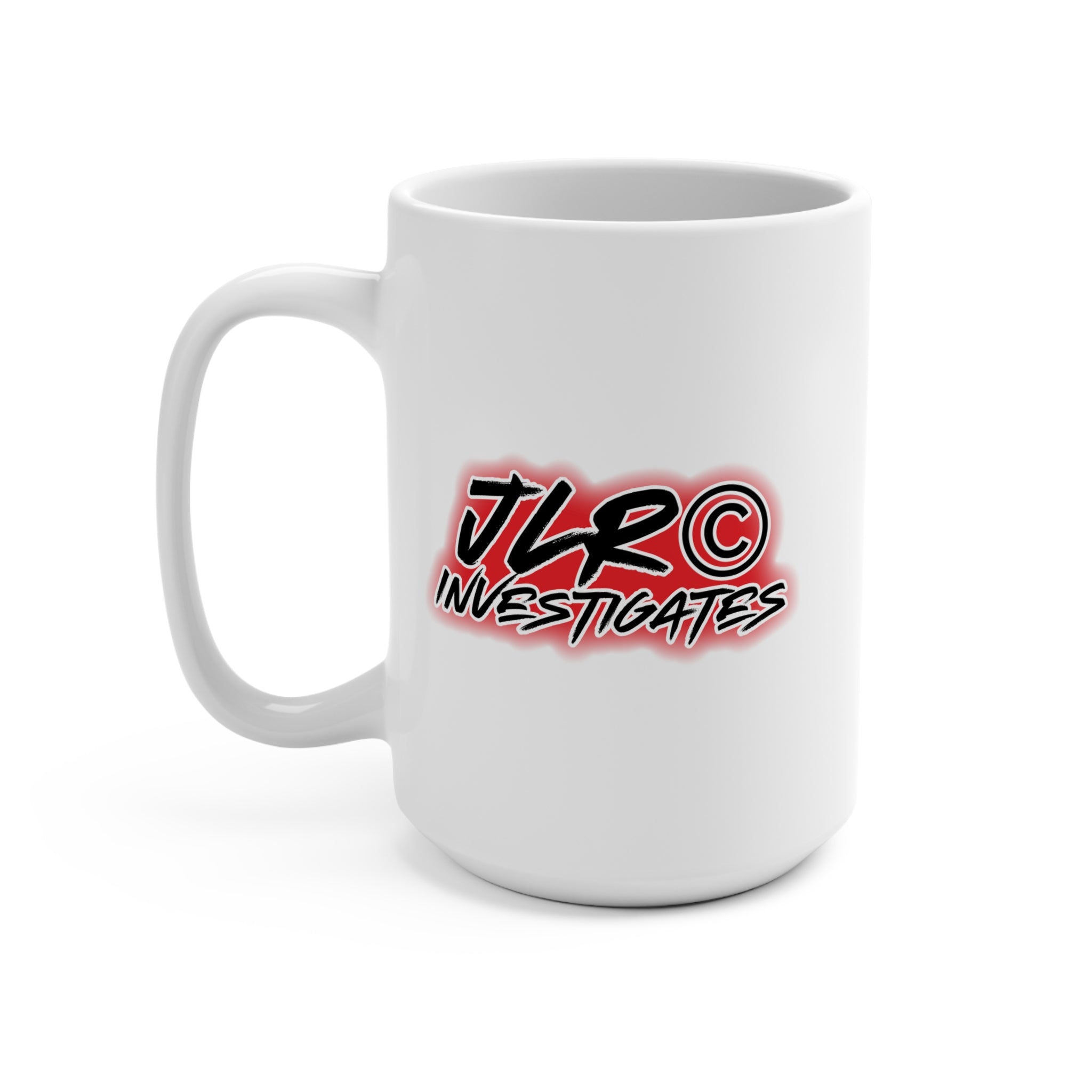 JLR© Investigates Ceramic Coffee Mug — 15oz