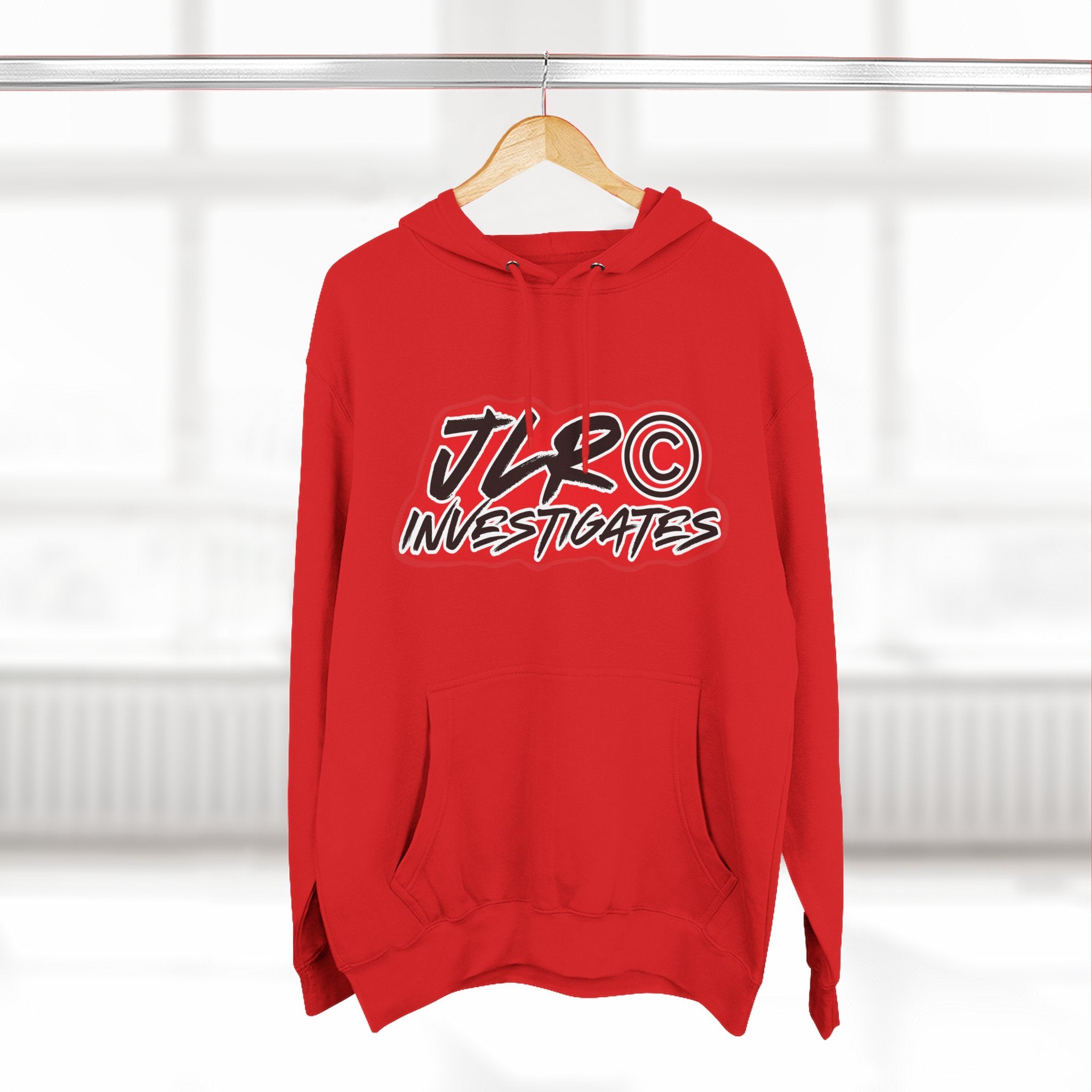 Investigates Logo Hoodie — JLR© Streetwear Pullover