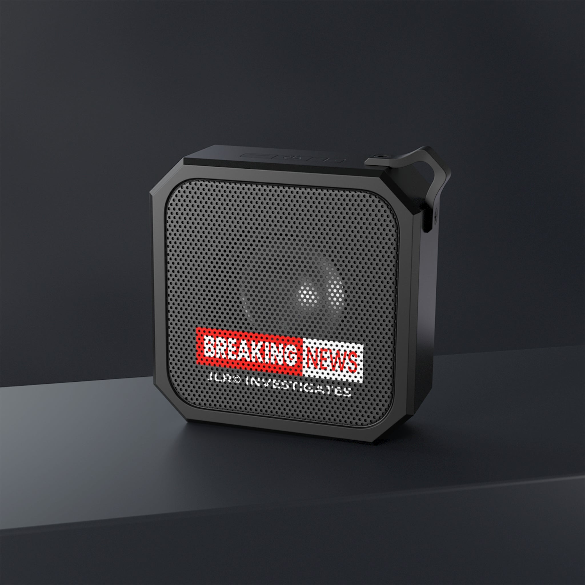 Outdoor Bluetooth Speaker — "BREAKING NEWS" JLR© Investigates Portable Speaker for Camping & Travel