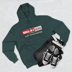 Breaking News Hoodie — "JLR© Investigates" Graphic Pullover