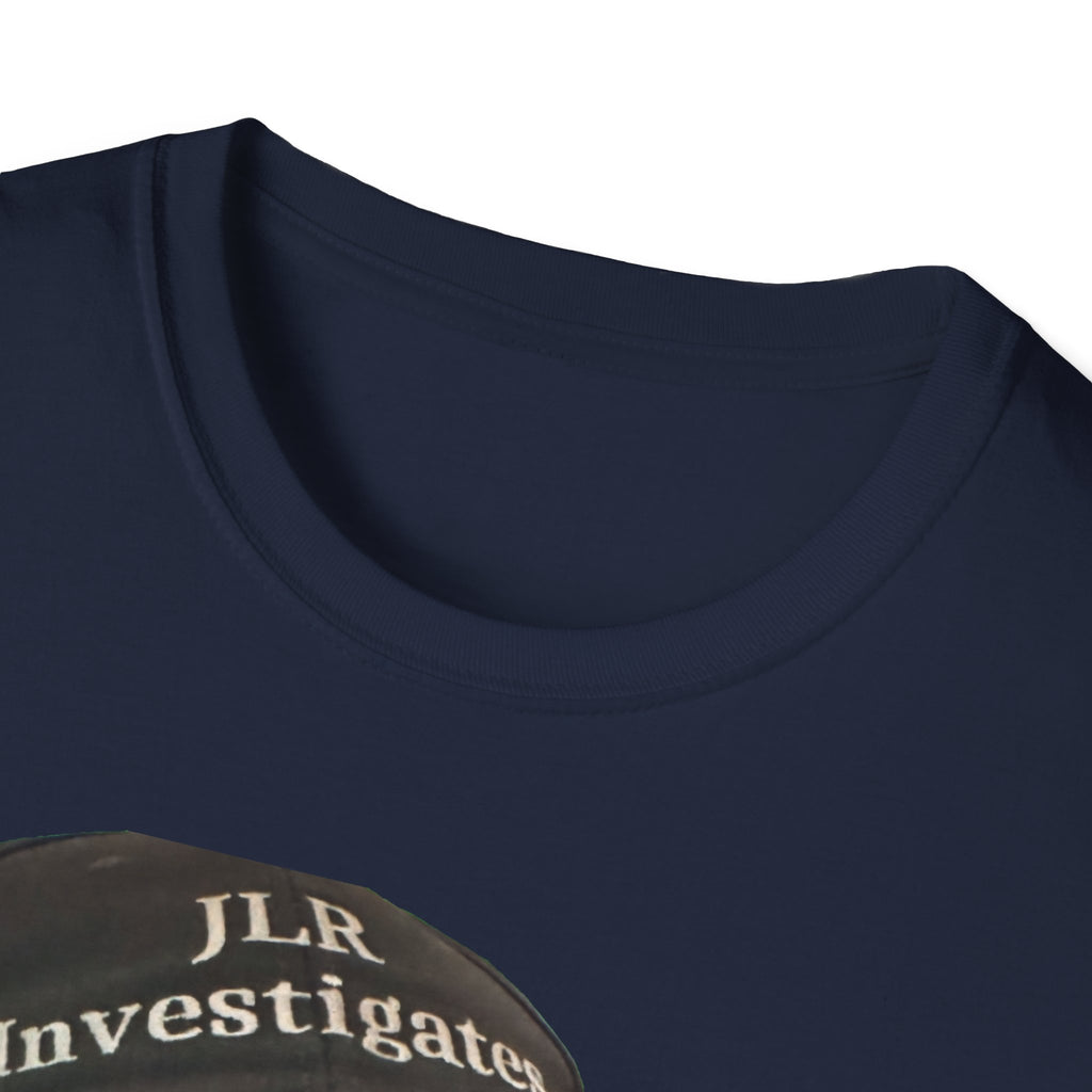 Investigates T-Shirt — Jonathan Lee Riches Investigation Fan Tee
