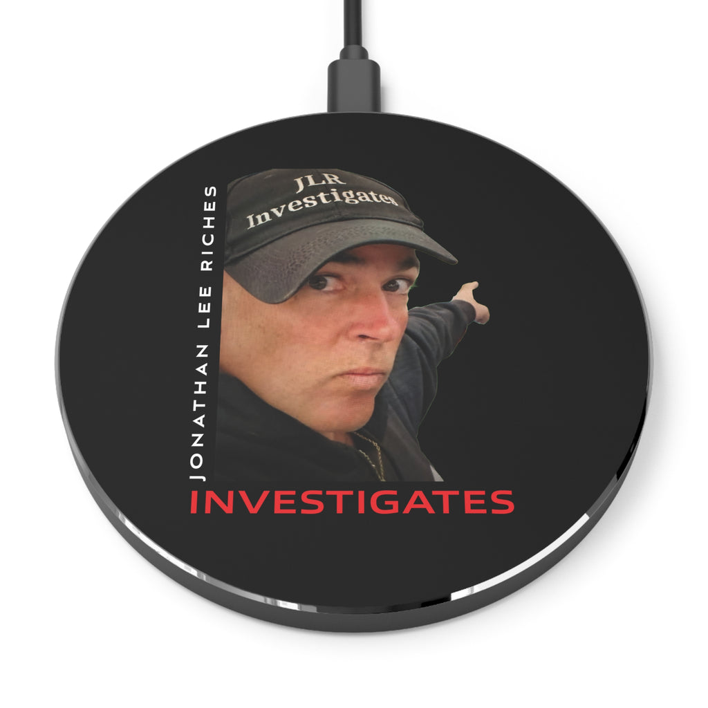 Wireless Charger — 'Jonathan Lee Riches Investigates' Phone Charging Pad