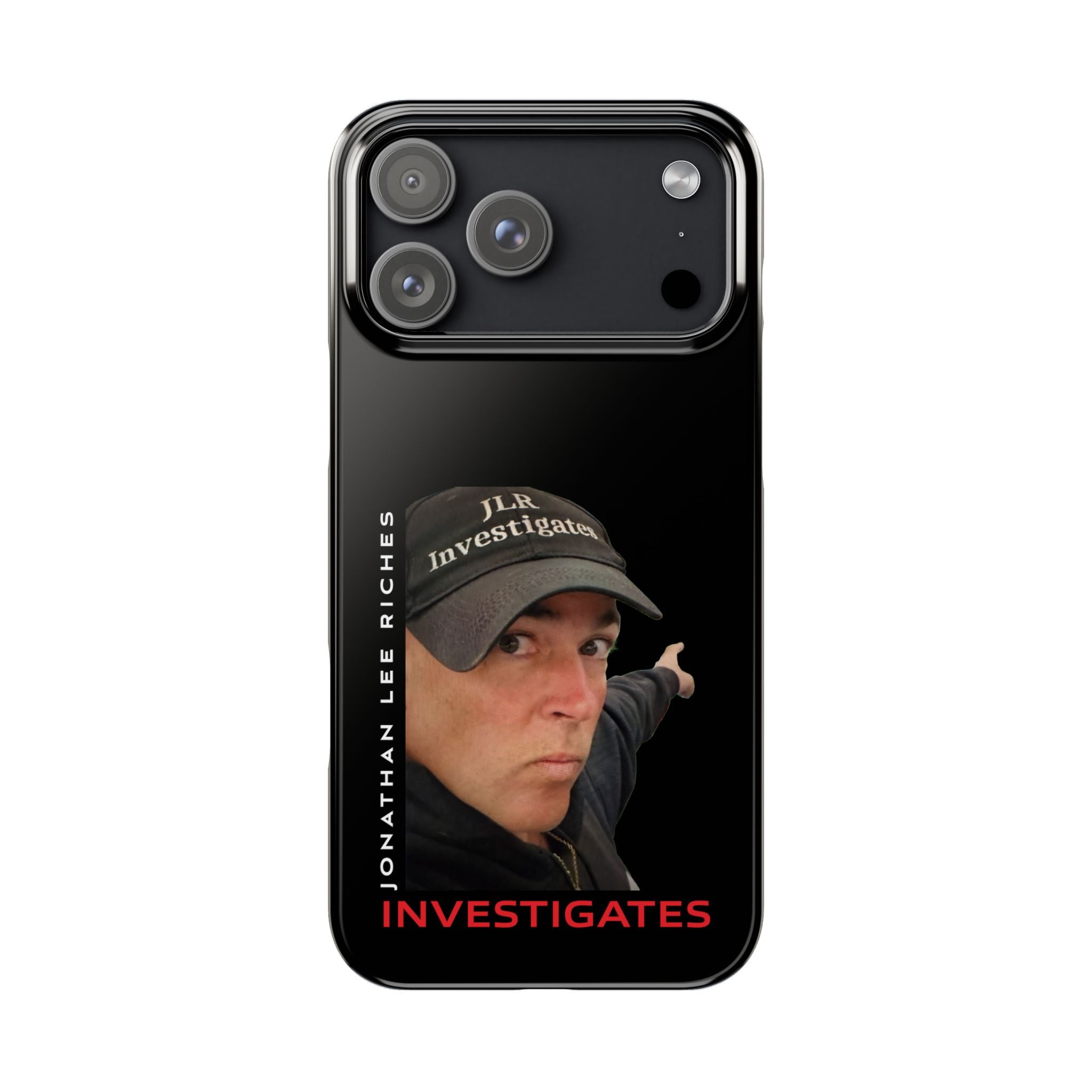 Jonathan Lee Riches Investigates Slim Phone Case