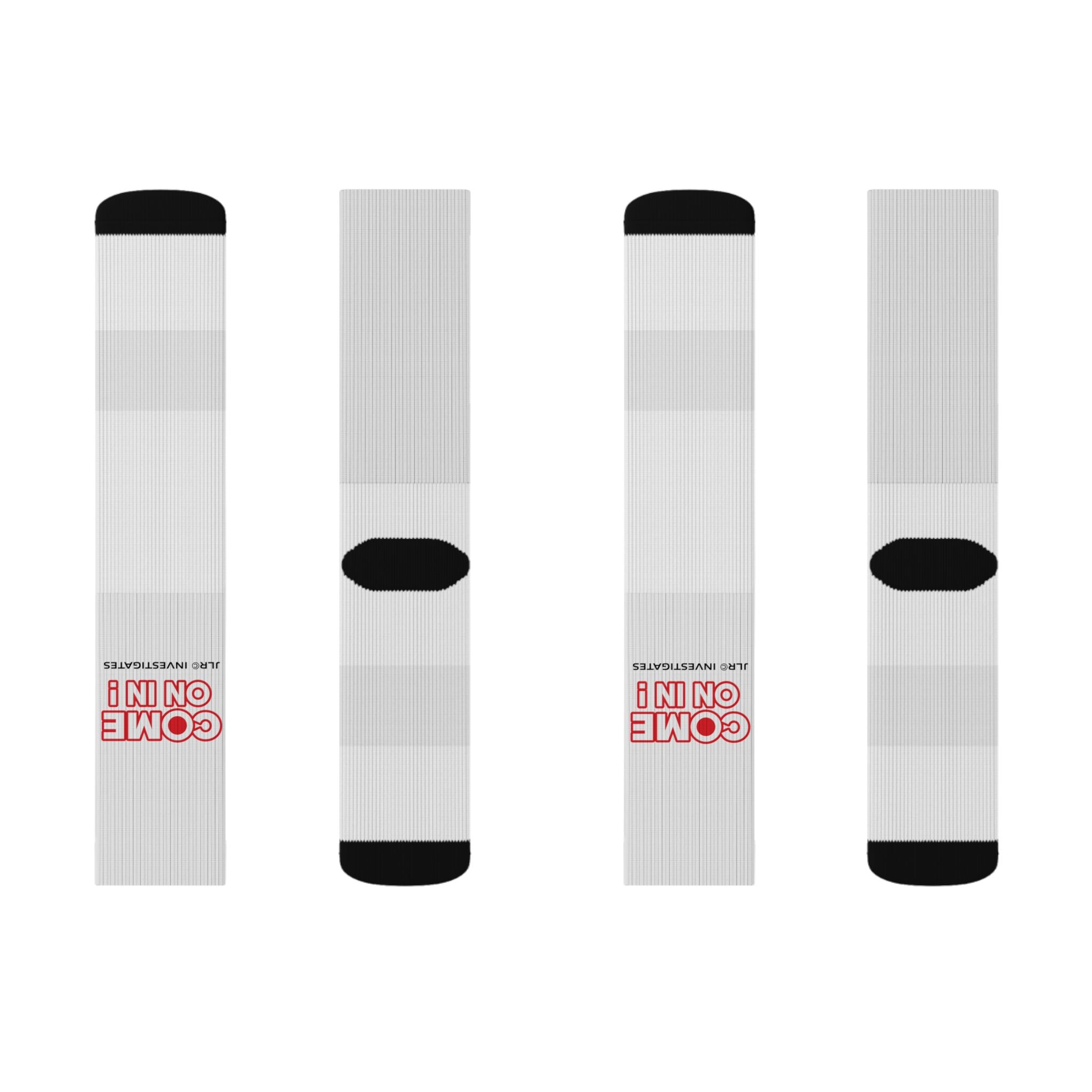 Come On In! JLR© Investigates Sublimation Socks