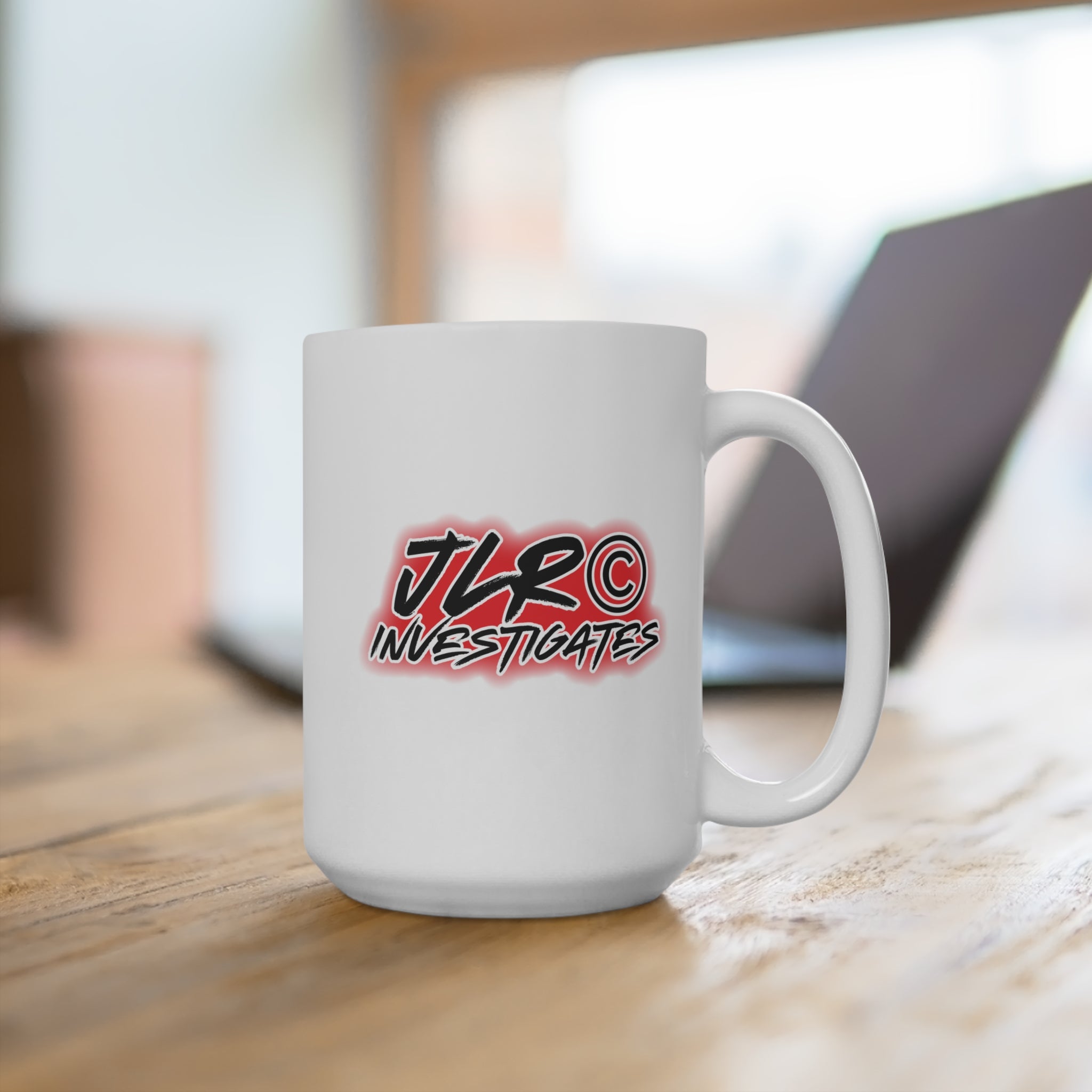 JLR© Investigates Ceramic Coffee Mug — 15oz