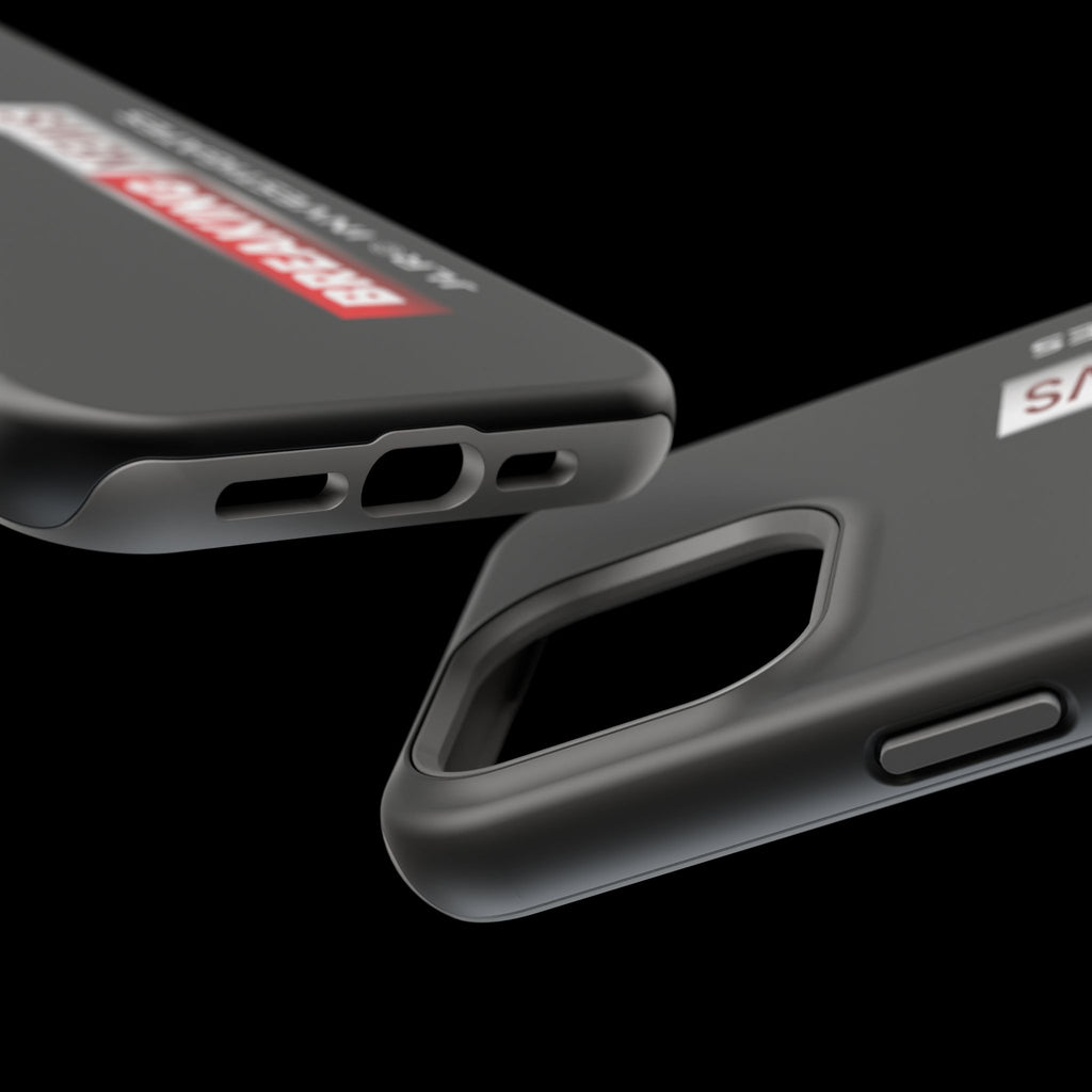 Phone Case — "BREAKING NEWS JLR© Investigates" Magnetic Impact-Resistant Protective Case