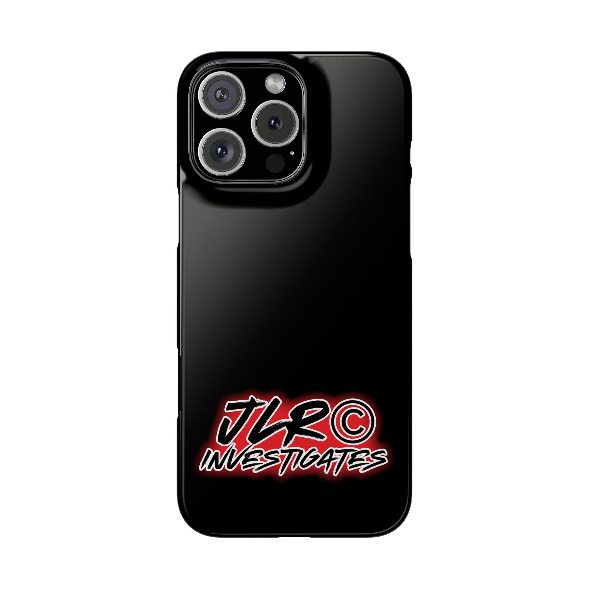 Slim Phone Case — JLR© Investigates Logo Protective Cover