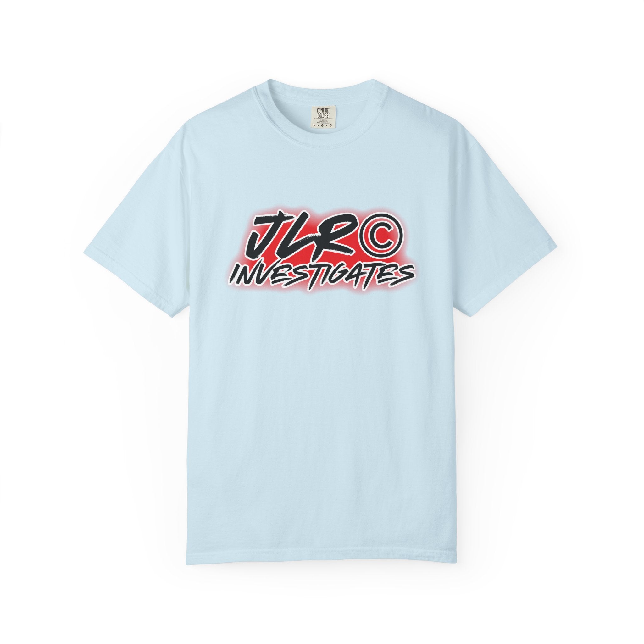 JLR© Investigates T-Shirt — Graphic Logo Tee