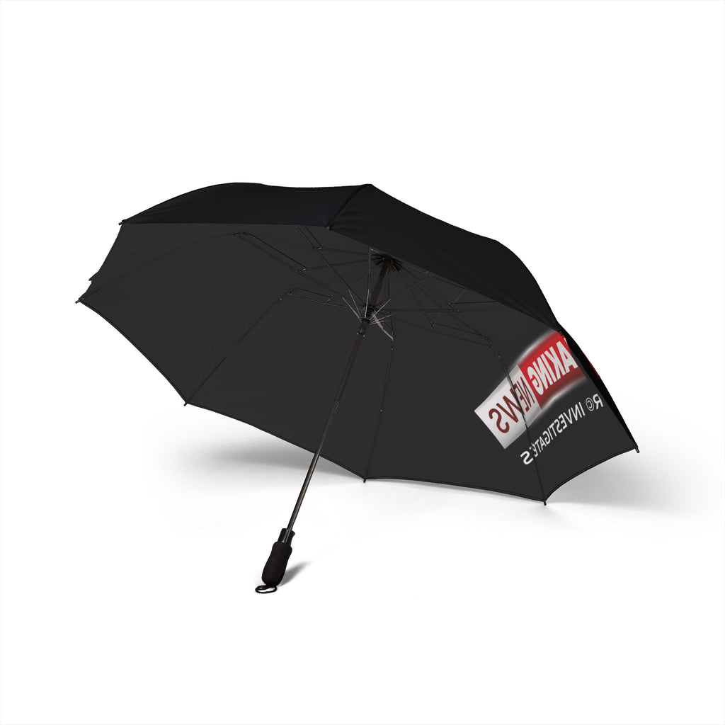 Breaking News JLR© Investigates Foldable Umbrella — Compact Semi-Automatic Rain Umbrella