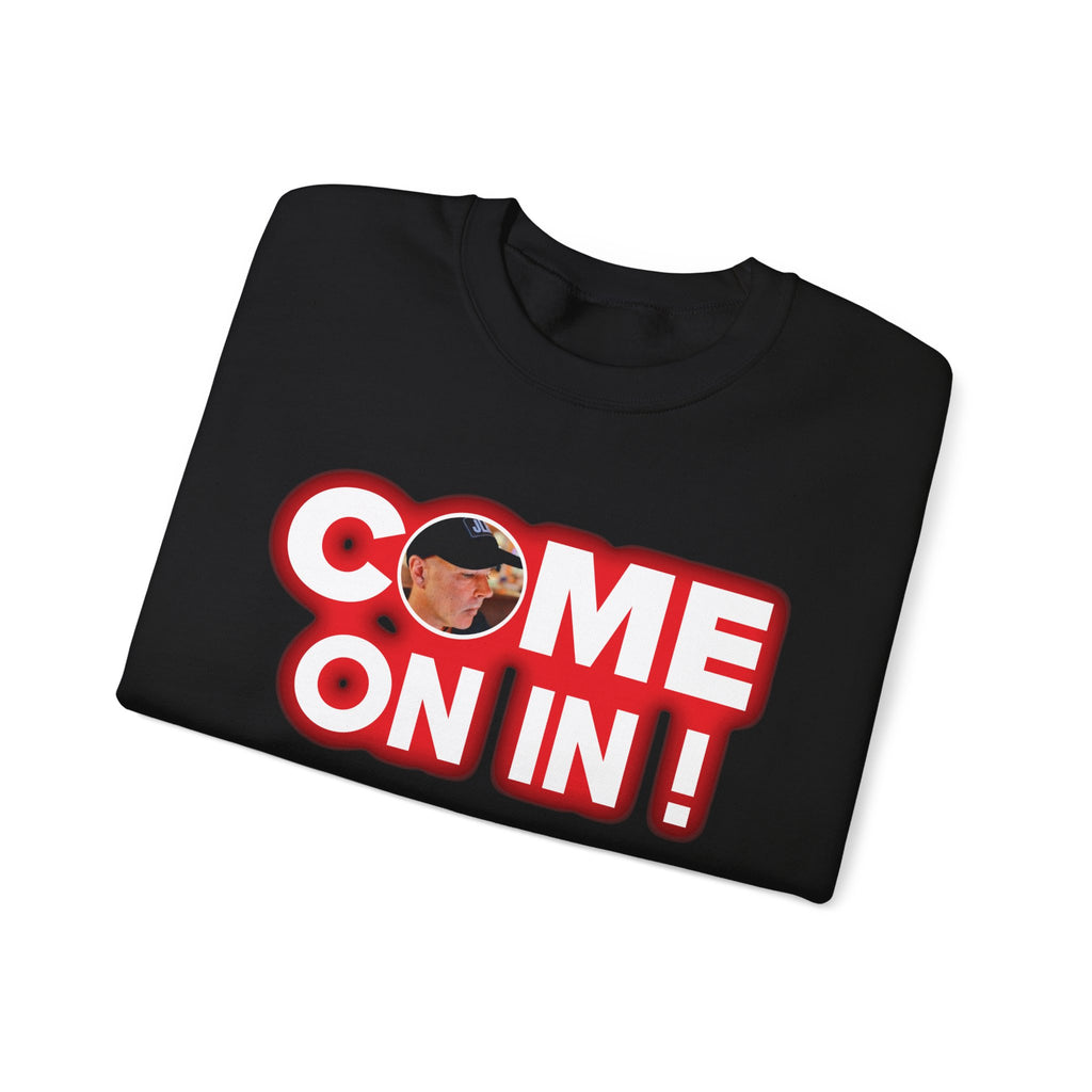 Come On In! JLR© Investigates Unisex Heavy Blend™ Crewneck Sweatshirt