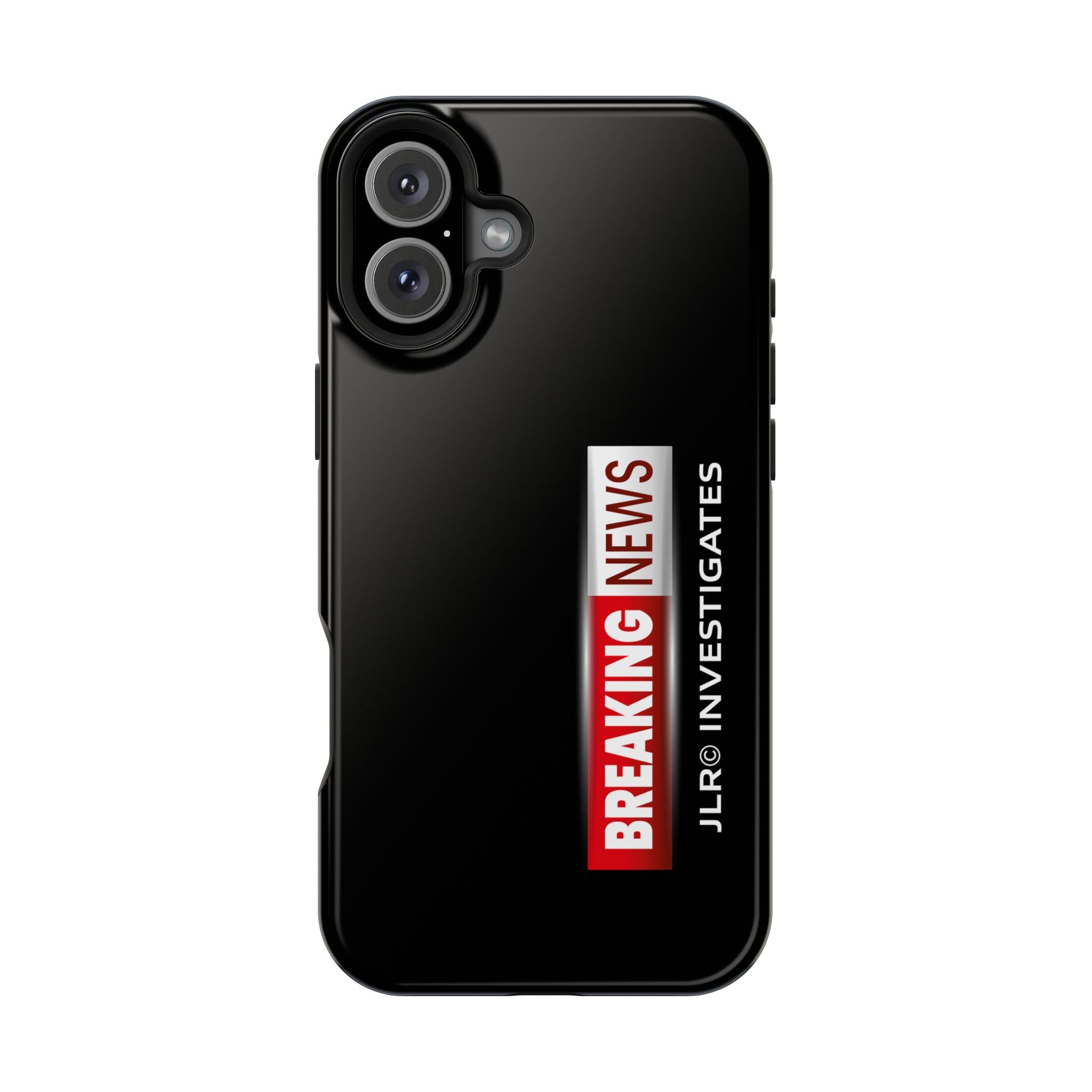 Phone Case — "BREAKING NEWS JLR© Investigates" Magnetic Impact-Resistant Protective Case
